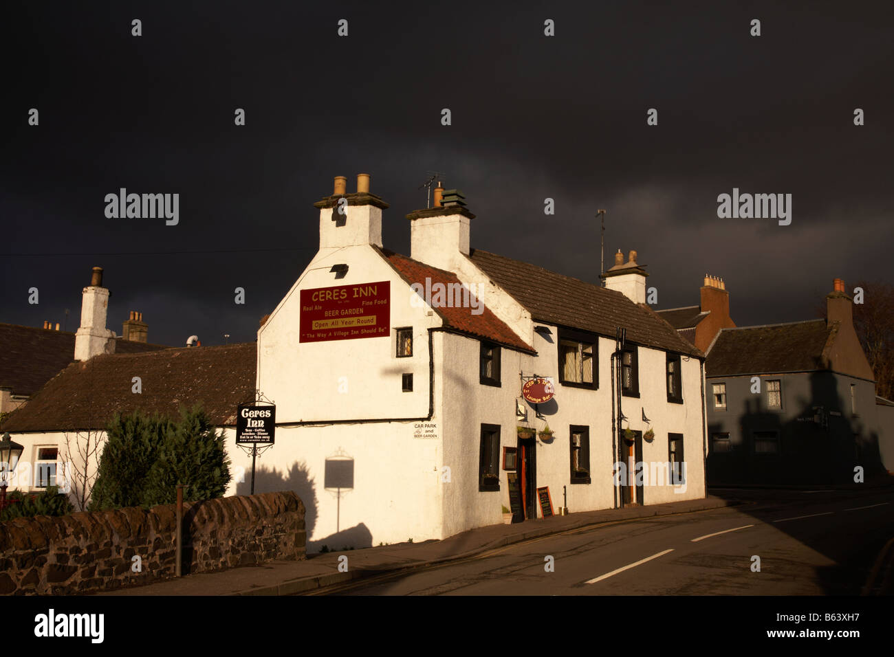 Il Ceres Inn, Ceres Fife, Scozia Foto Stock