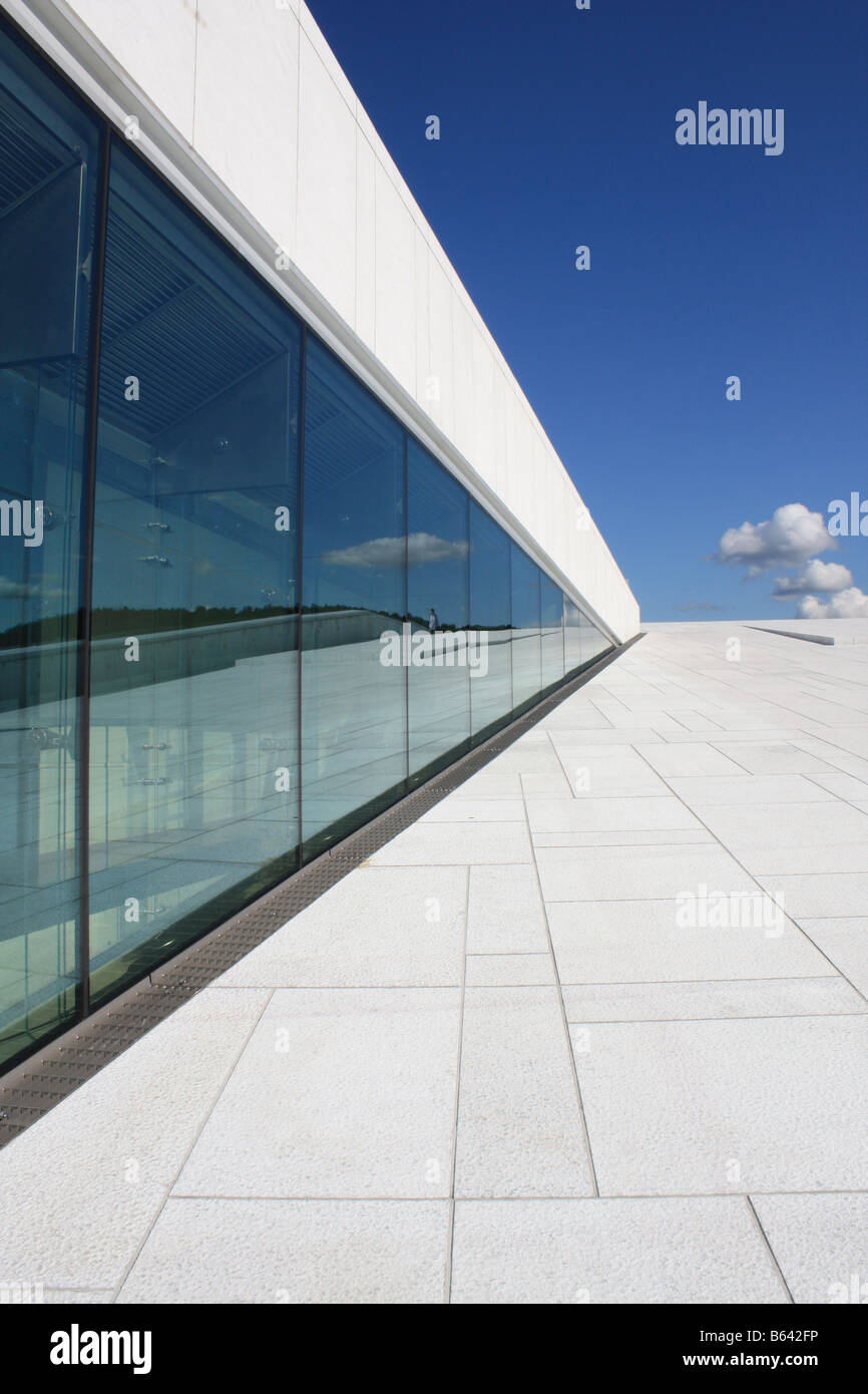 Teatro dell'Opera di Oslo NORVEGIA Foto Stock