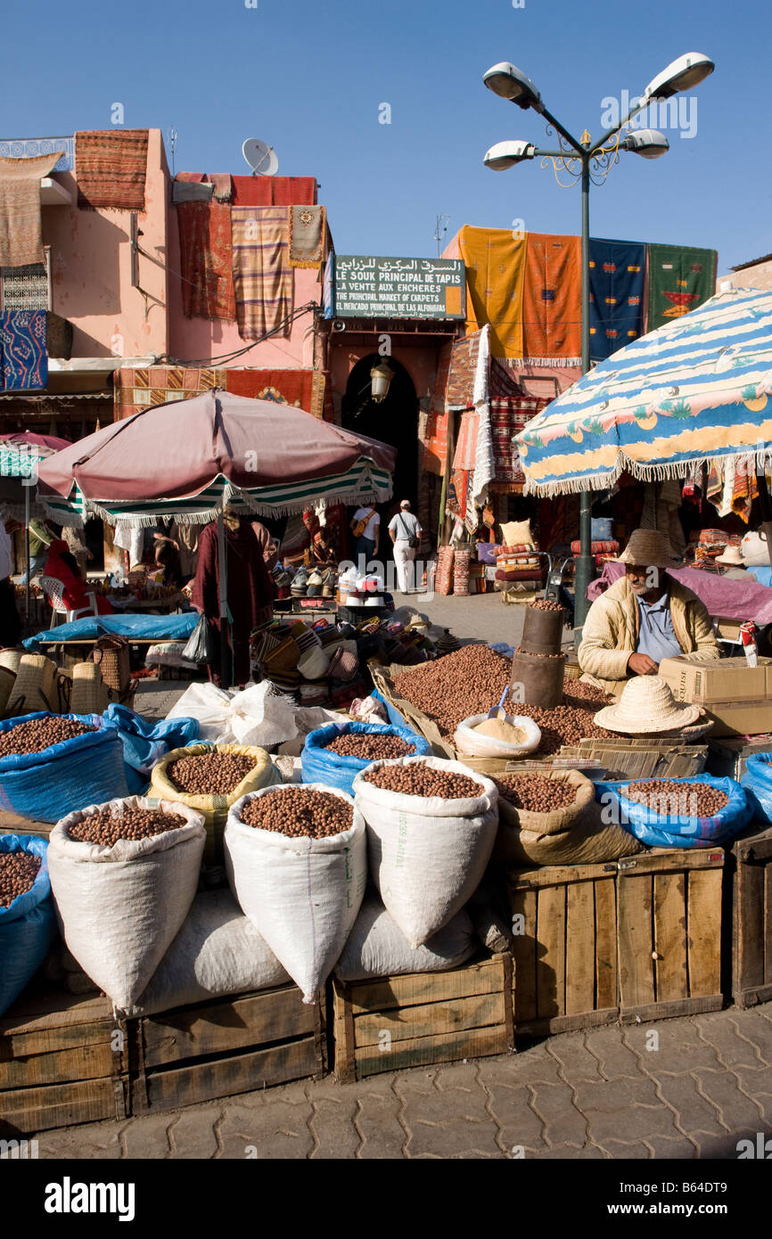 Souk di Marrakech Marrakesh (Marocco) Foto Stock