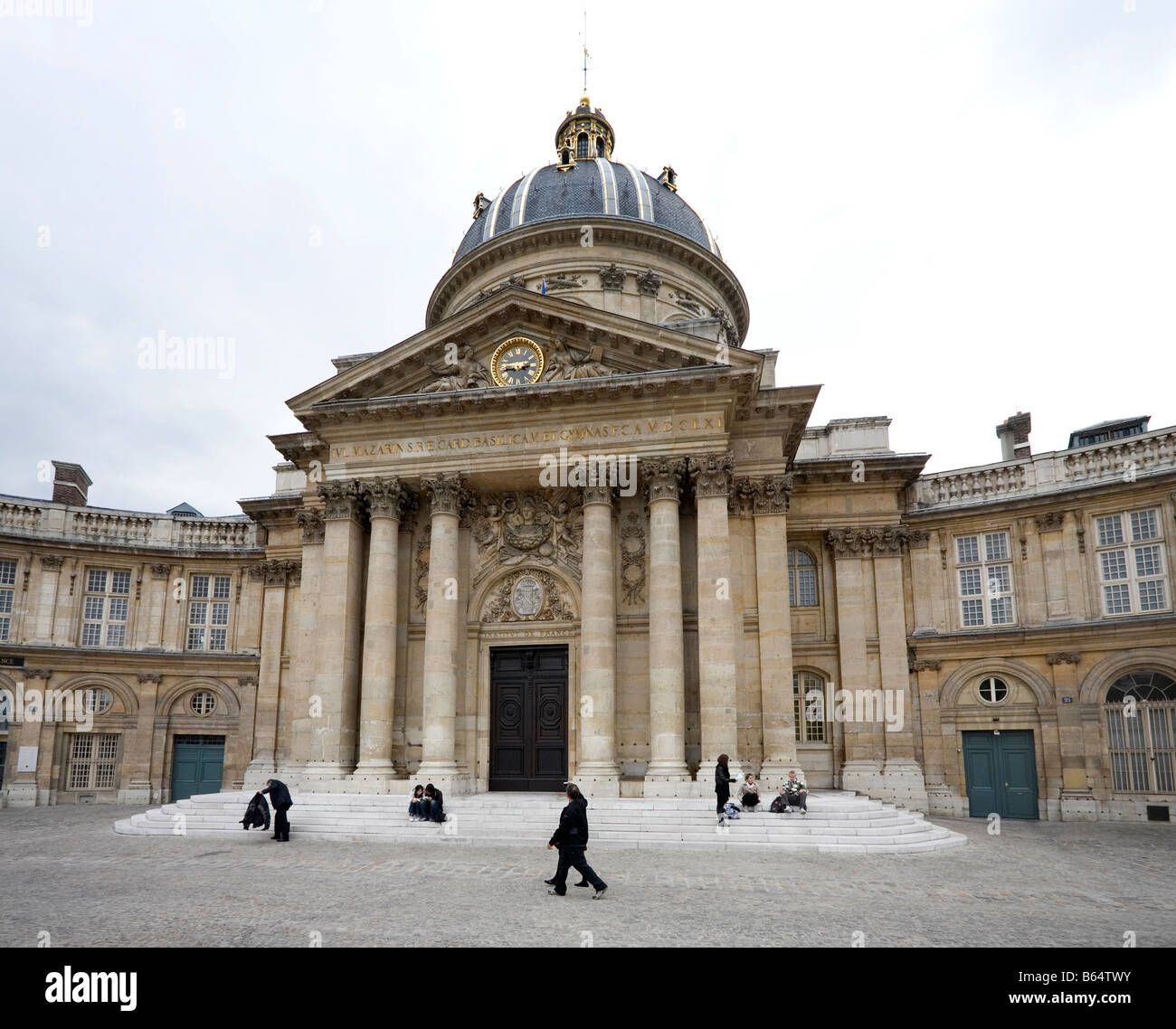 Institut de France a Parigi,Francia Foto Stock