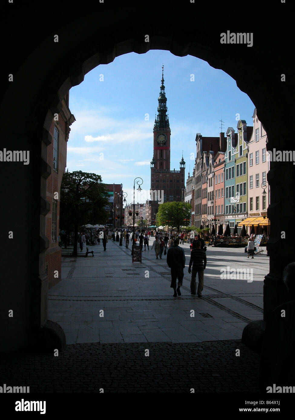 Gdansk, Gedania, Danzica Polonia ,Pomerania occidentale, Europa orientale Foto Stock