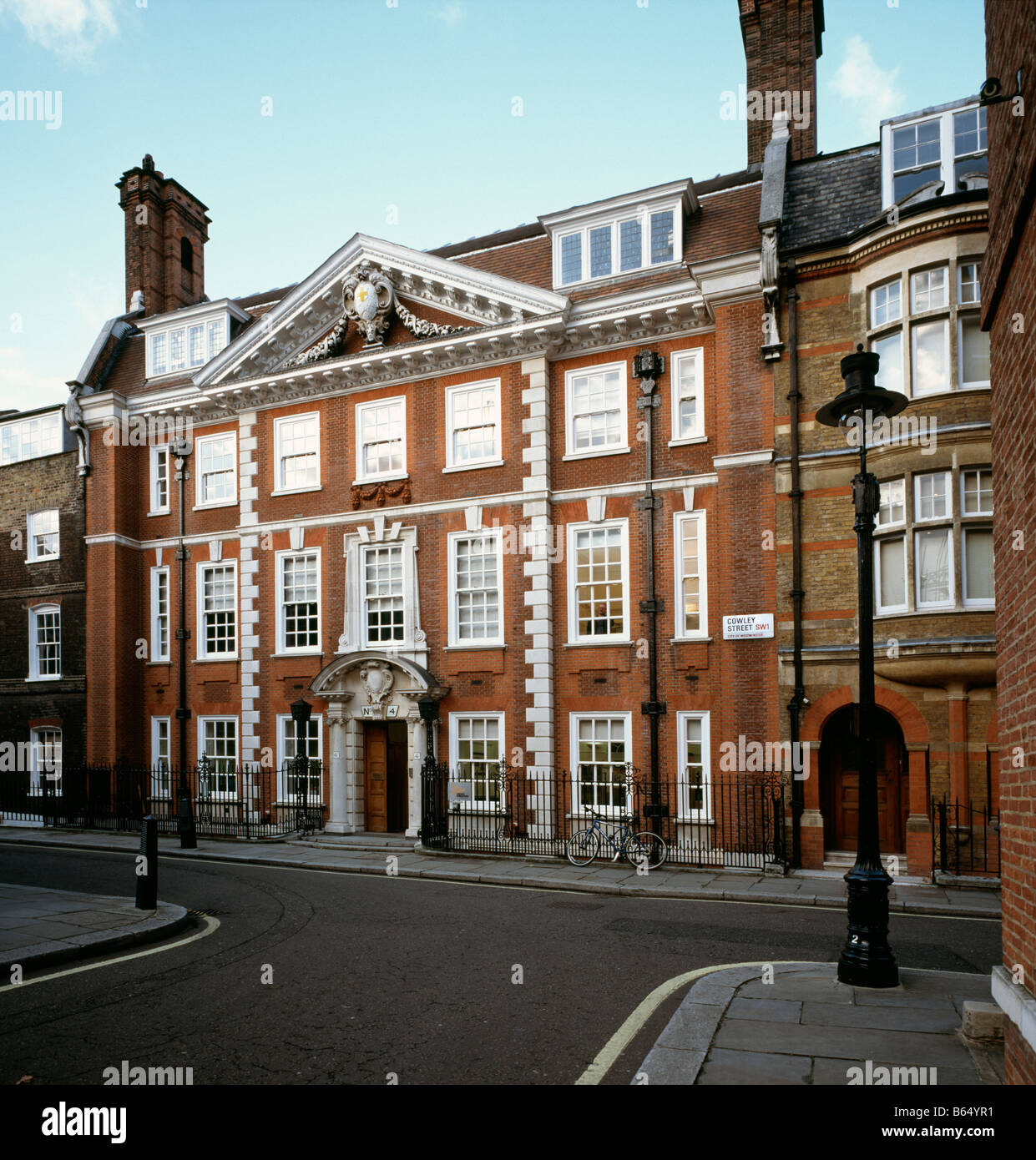 I liberali democratici HQ. 4 Cowley Street, Westminster, Londra, Inghilterra, Regno Unito. Foto Stock
