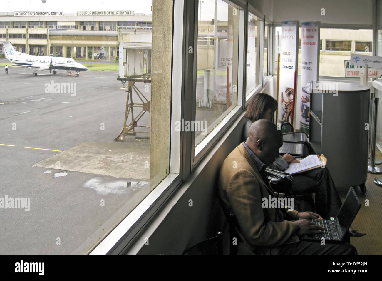 Douala International Airport Camerun Africa Foto Stock