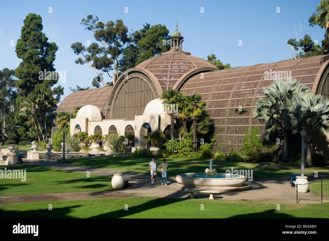 Edificio botanico al Balboa Park di San Diego in California Foto Stock