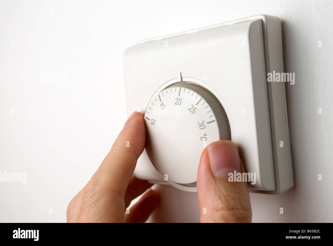 termostato ambiente Foto Stock