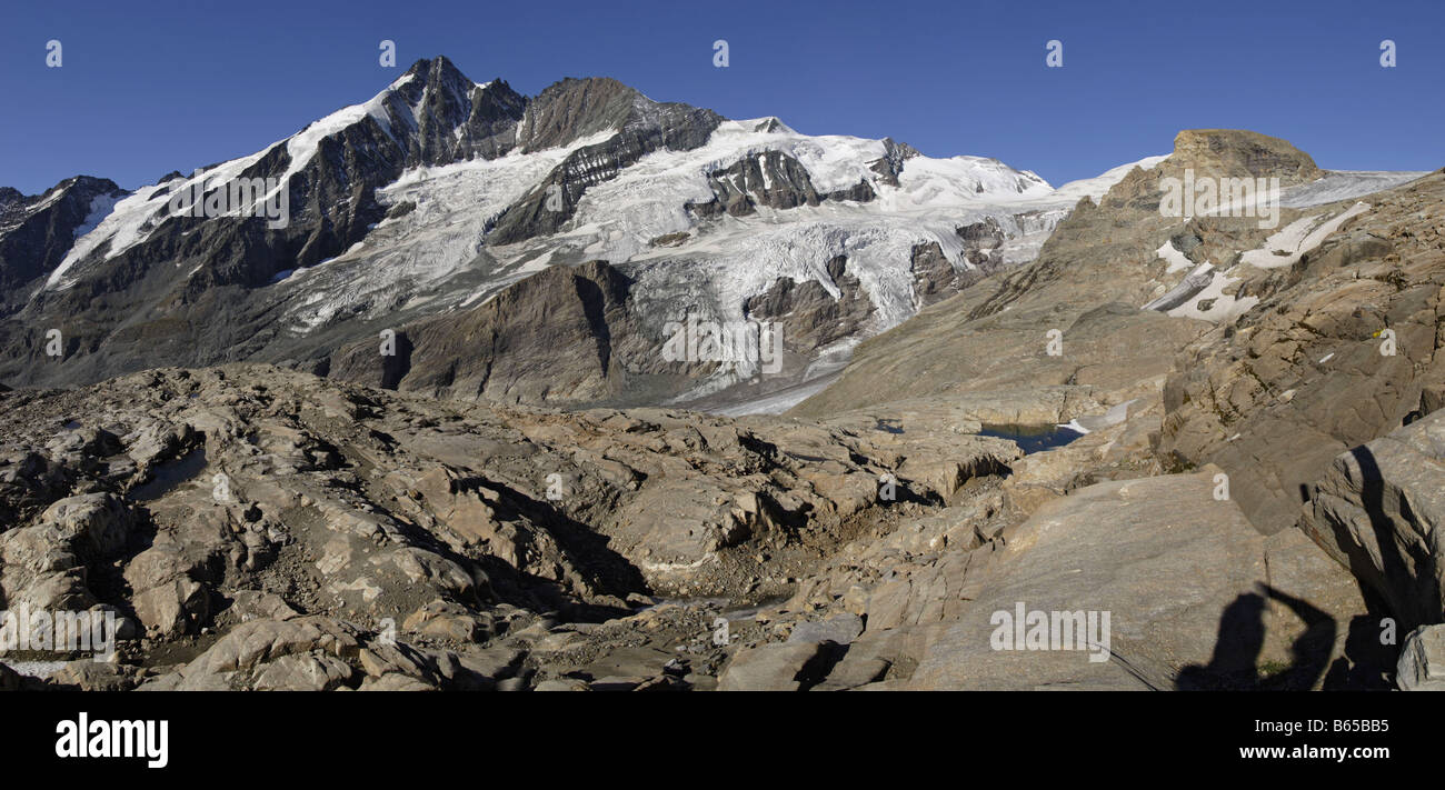 Il Großglockner montagne massiccio Austria Österreich Foto Stock