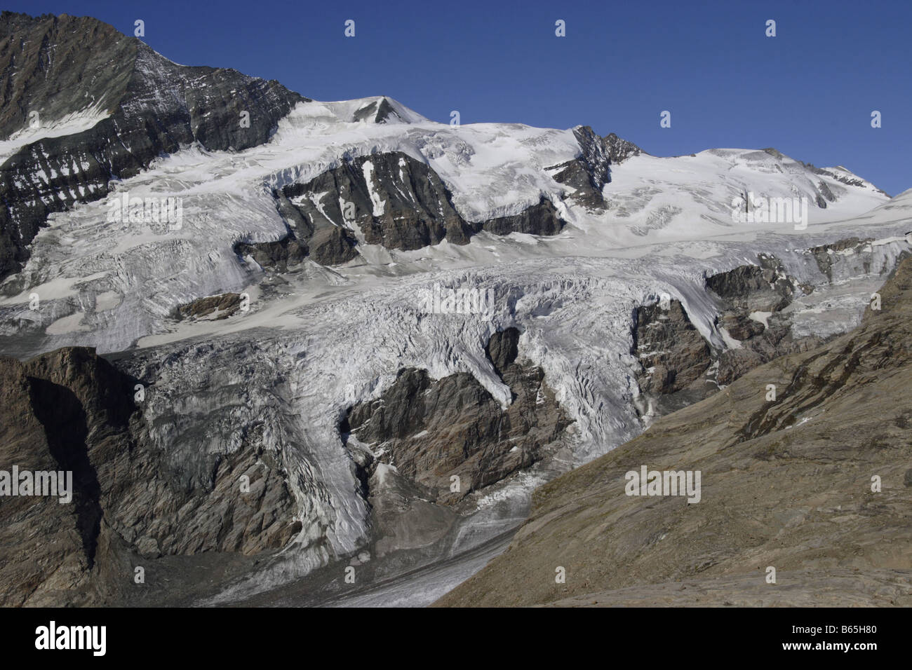 Il Großglockner montagne massiccio Austria Österreich Foto Stock