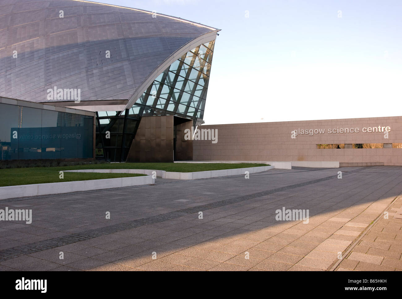 Il Glasgow Science Centre Pacific Quay Foto Stock