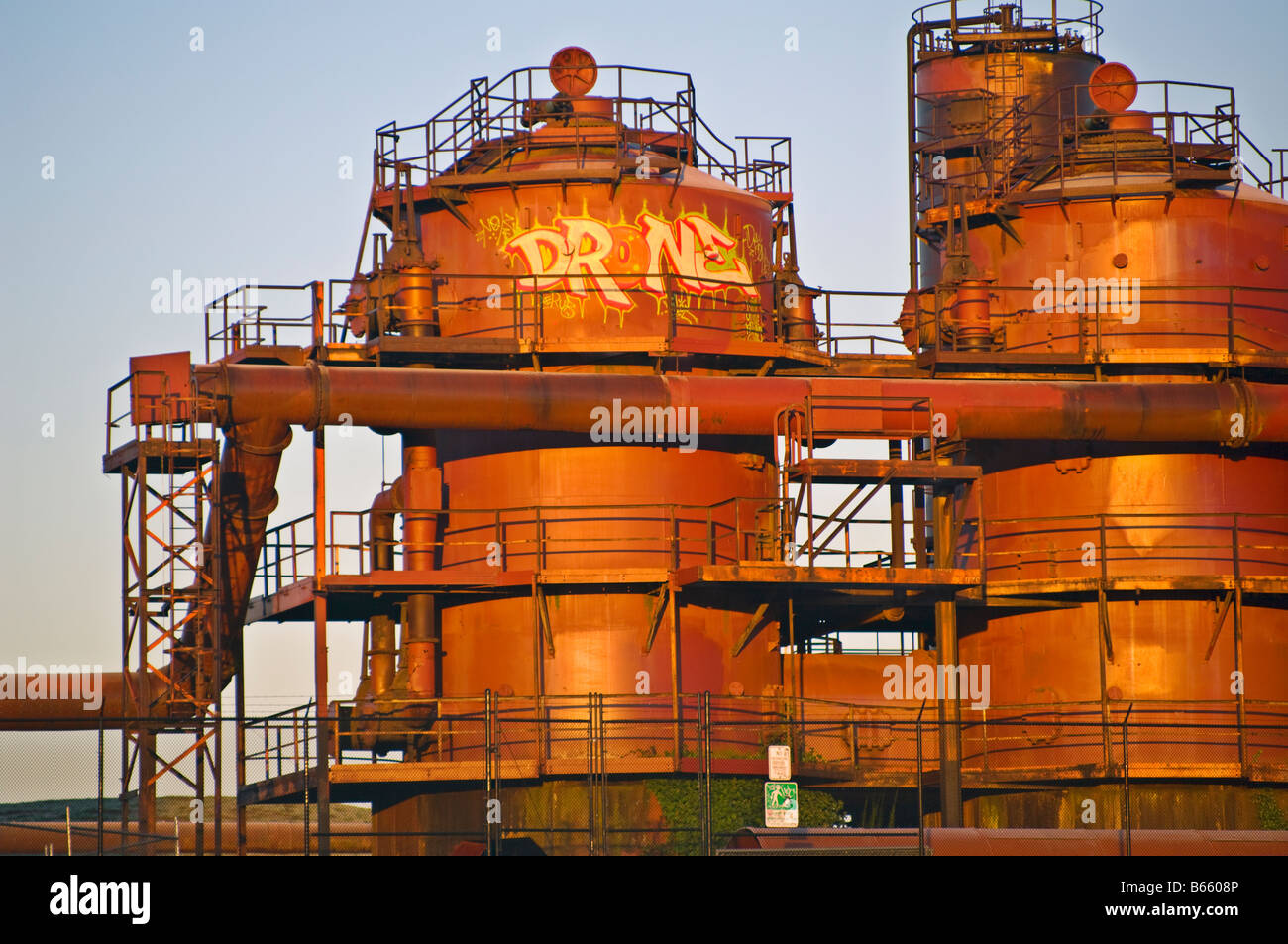 Lavori Gas Park, Seattle, Washington Foto Stock