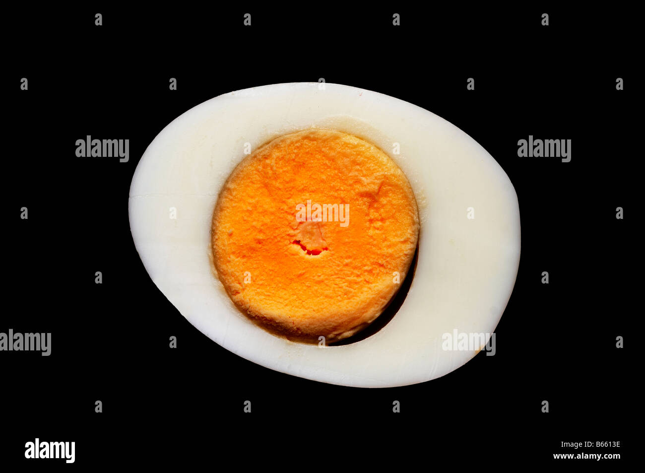 Dettaglio delle uova sode Foto Stock