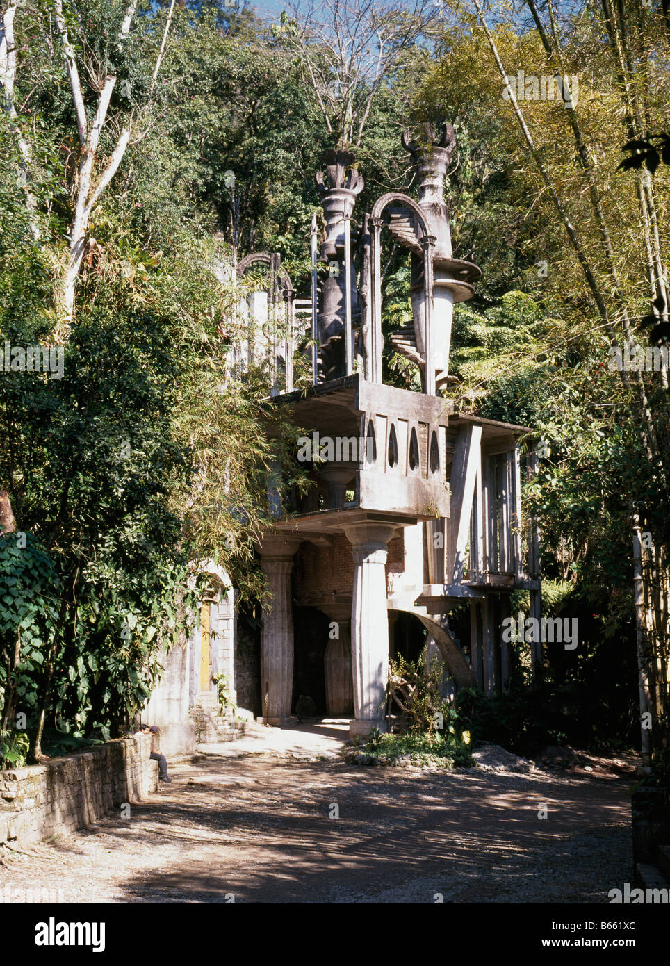 Las Pozas, Messico. 'Cinema' Foto Stock