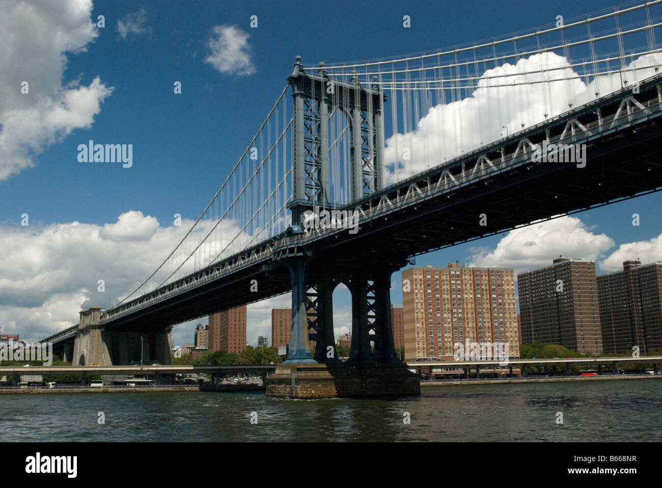 Triborough Bridge a New York City Foto Stock