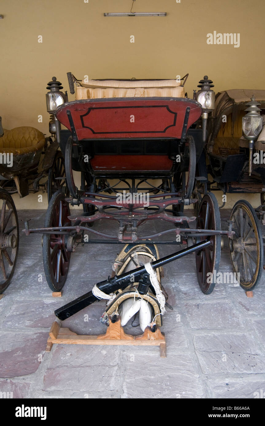 Palazzo della città. Jaipur. Il Rajasthan. India Foto Stock