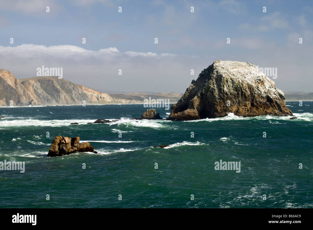 McClure's Beach, punto Reyes California Foto Stock