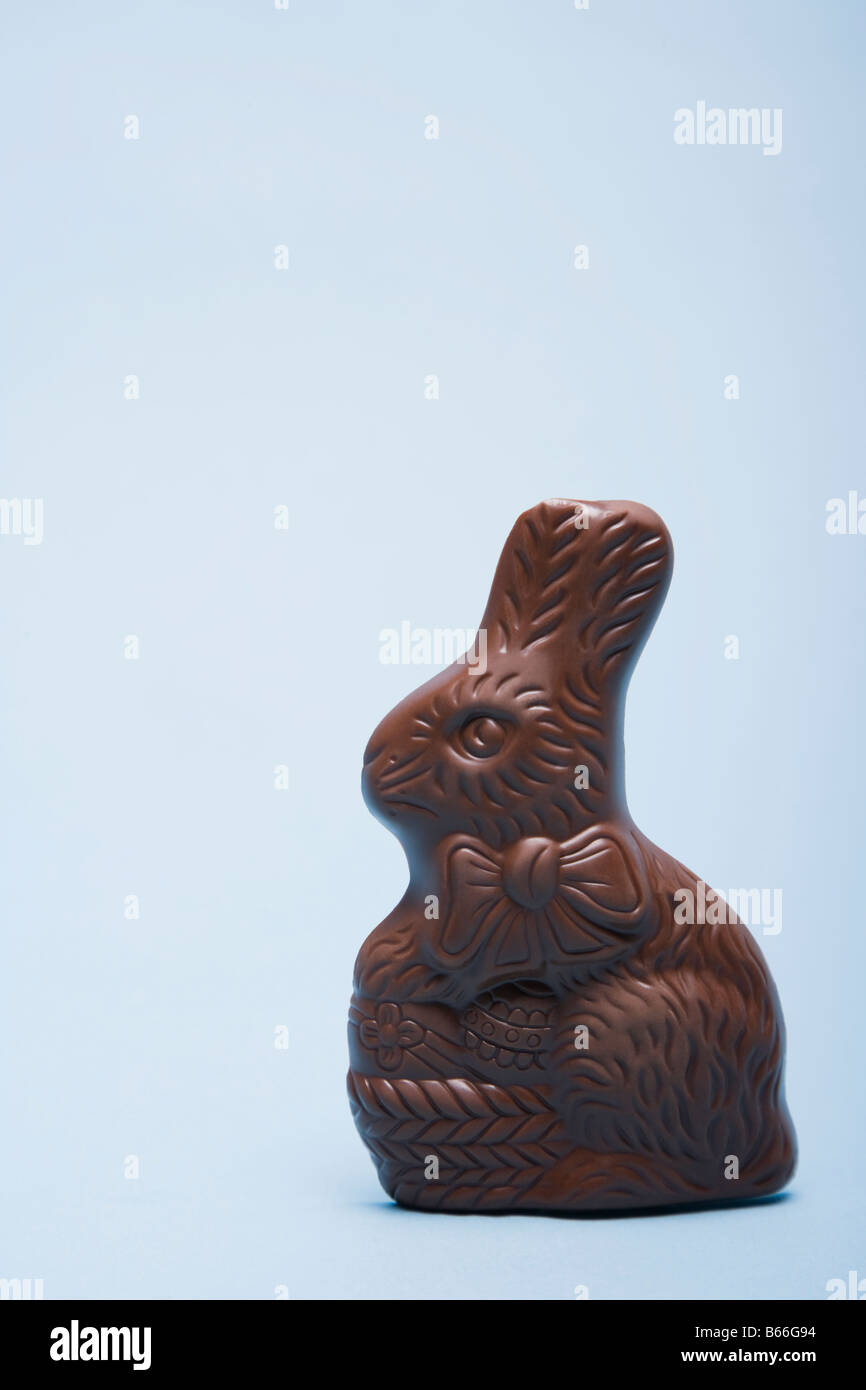 Coniglietto del cioccolato Foto Stock