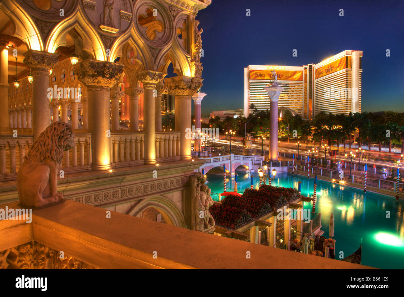 Il Venetian Resort Hotel and Casino Las Vegas Nevada Foto Stock