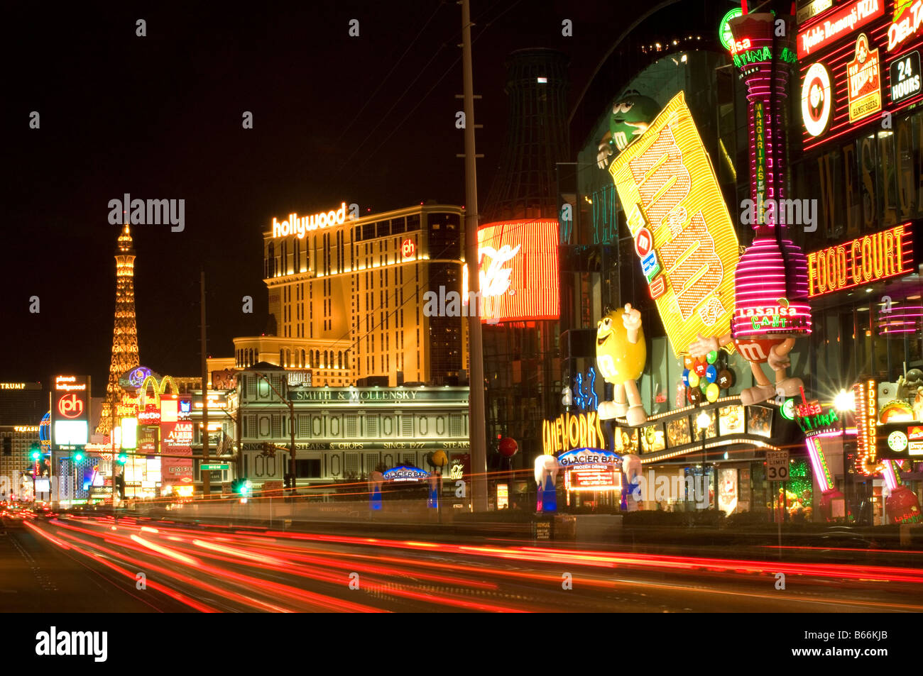 Strip di Las Vegas, Nevada Foto Stock
