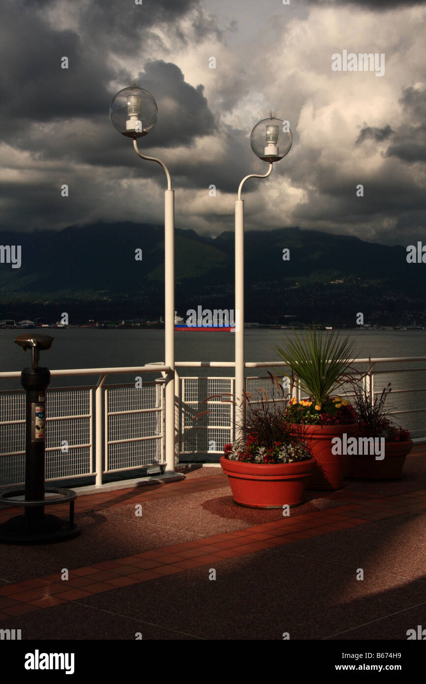 Vancouver's Oceanfront, British Columbia Foto Stock