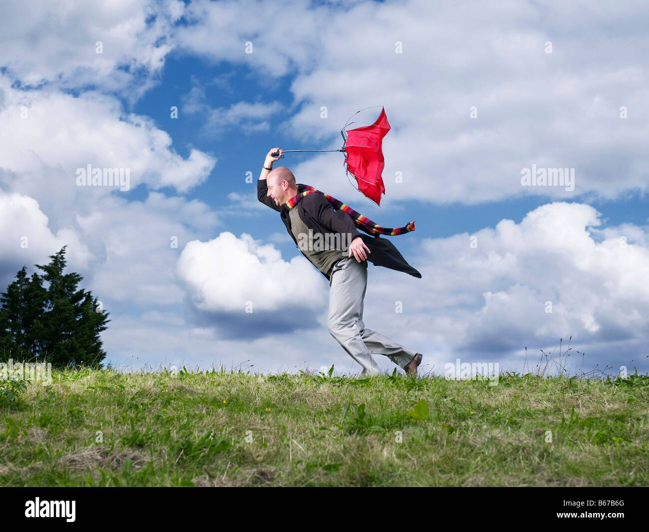 Ombrello del vento immagini e fotografie stock ad alta risoluzione - Alamy