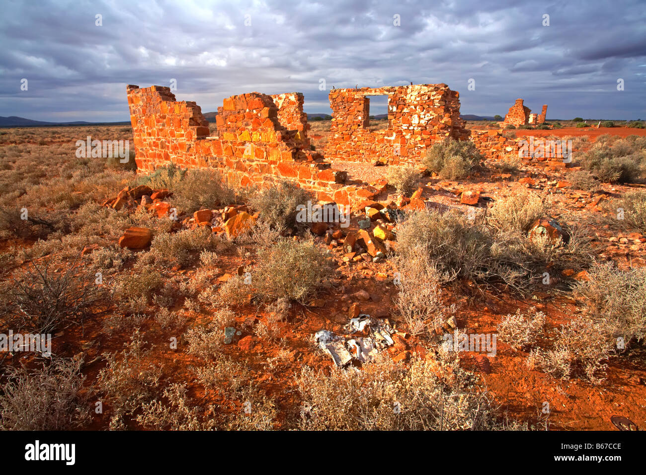 Pandora Homestead rovina Foto Stock