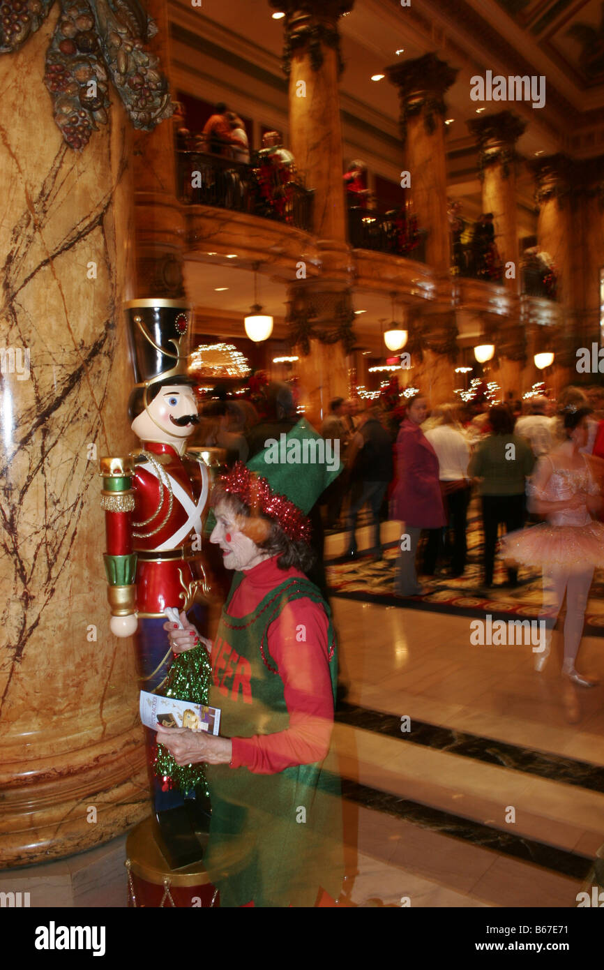 Celebrazione della Messa di Natale presso il Jefferson Hotel in Richmond Foto Stock