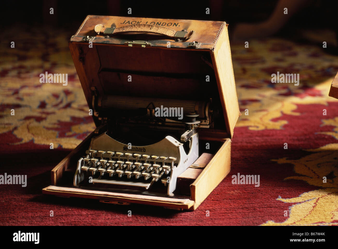 Jack London i nastri inchiostratori per macchine da scrivere, Glen Ellen, Sonoma Valley, California, Stati Uniti d'America Foto Stock