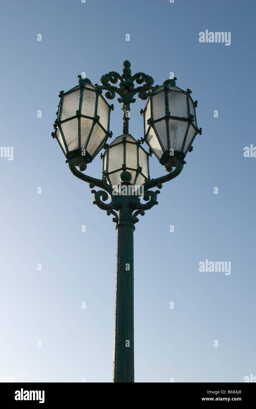 Lanterna retroilluminato vicino a Fort St. Elmo, La Valletta, Malta Foto Stock