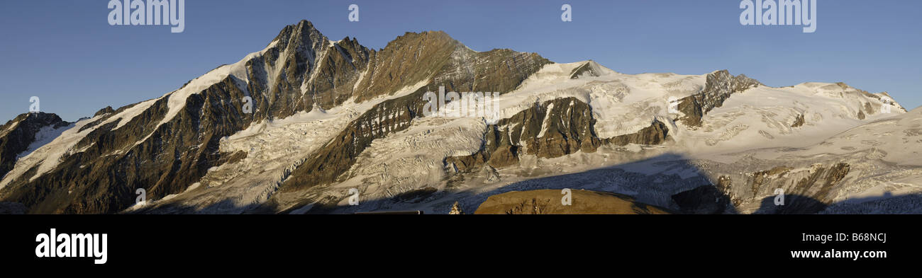 Il Großglockner montagne massiccio Austria Österreich Foto Stock