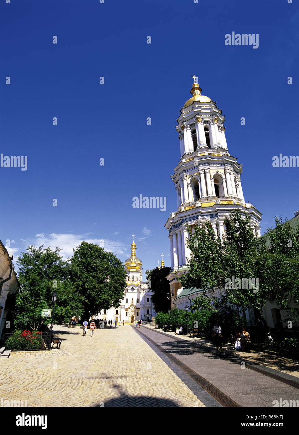 Chiesa dell'Assunzione, Lavra, Kiev, Ucraina Foto Stock