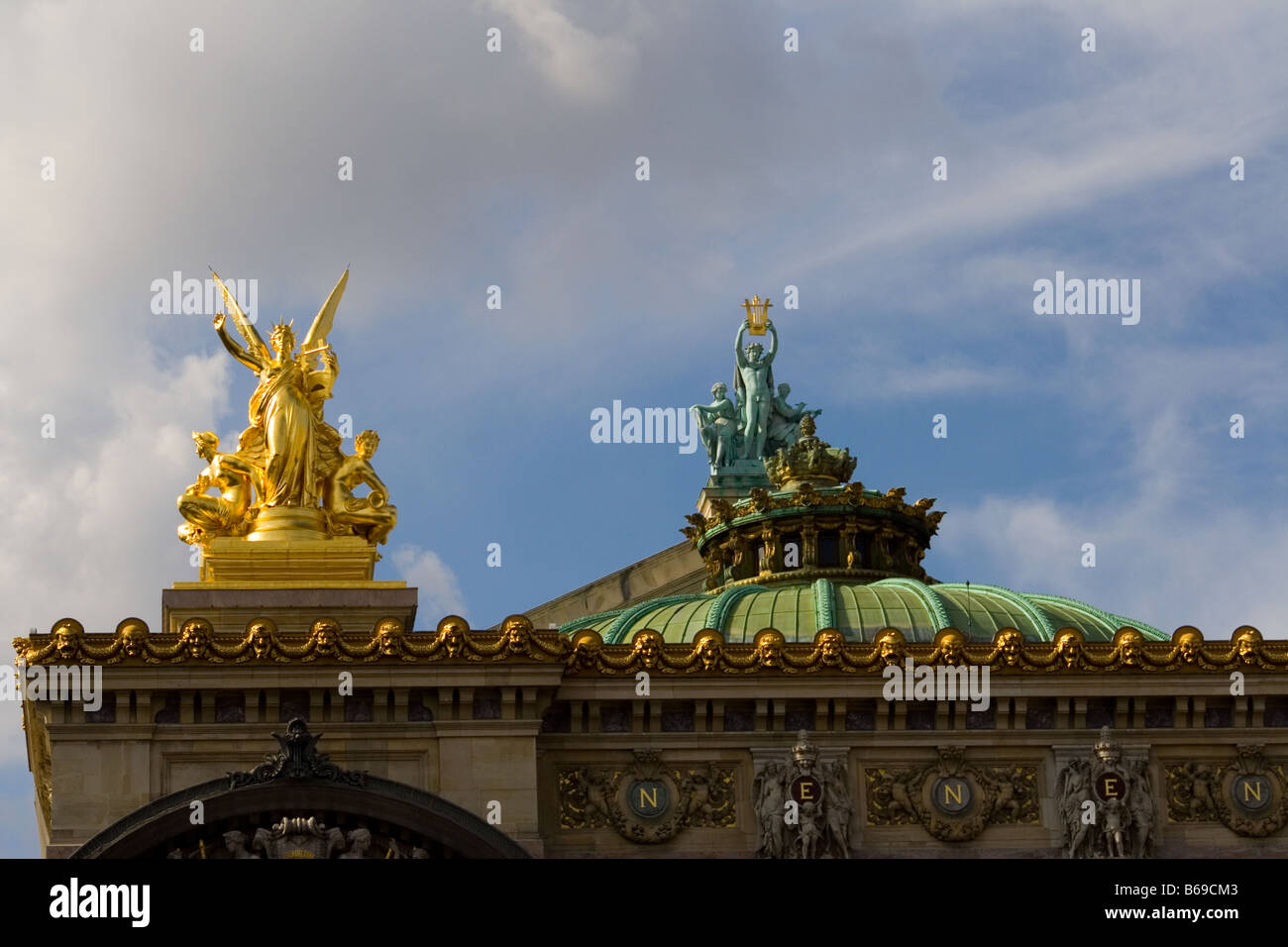 Opera Garnier Parigi Francia Agosto 2006 Foto Stock