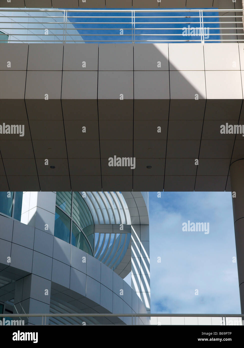 J Paul Getty Museum 1200 Getty Center Drive Los Angeles CA Foto Stock