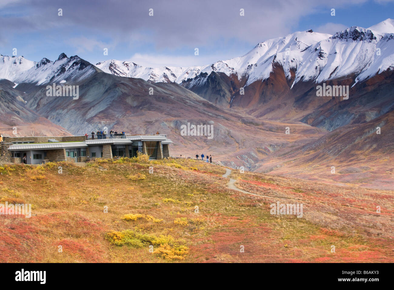 Eielson Centro Visitatori Parco Nazionale di Denali Alaska Foto Stock
