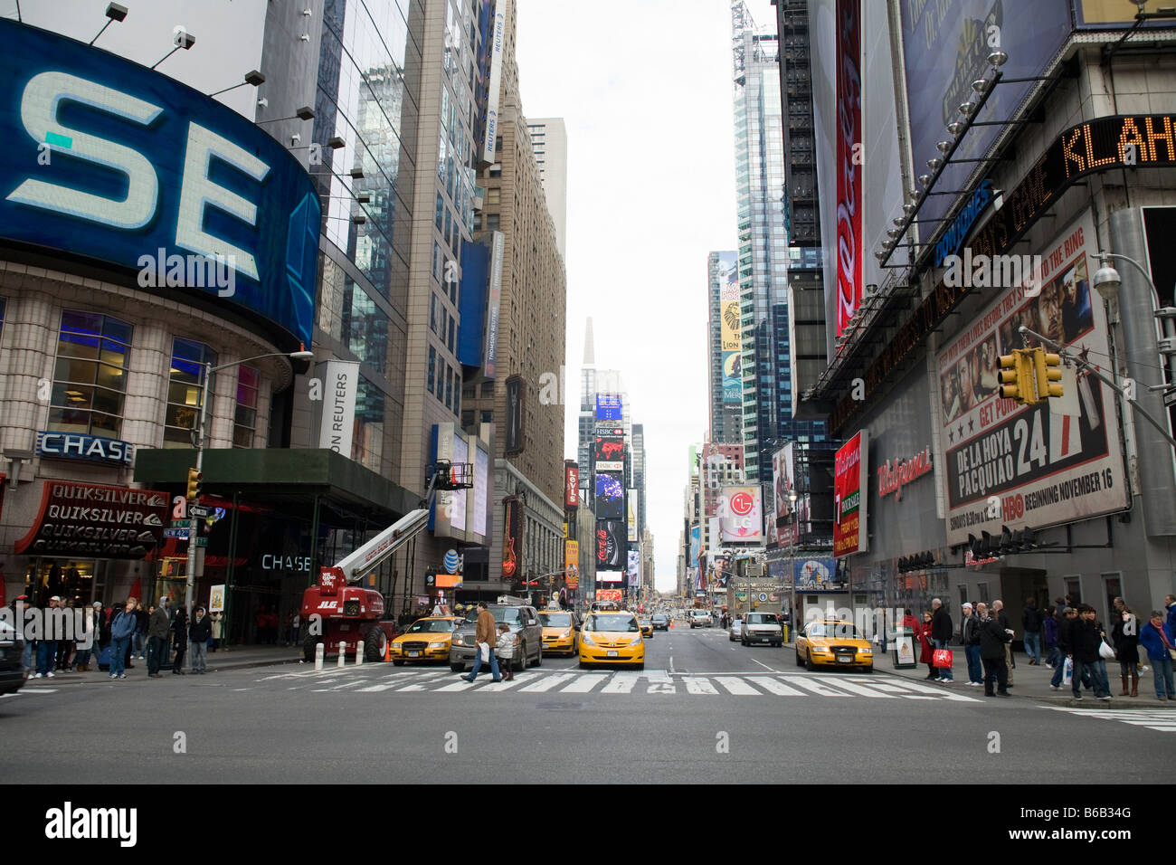 Times Square a New York City Foto Stock
