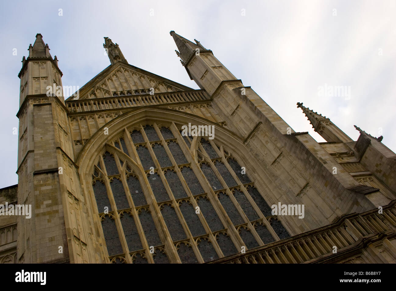La Cattedrale di Winchester, Hampshire, Regno Unito Foto Stock