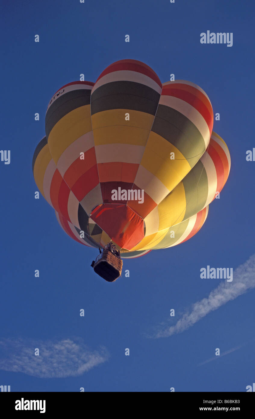 Aerostato di aria calda Foto Stock