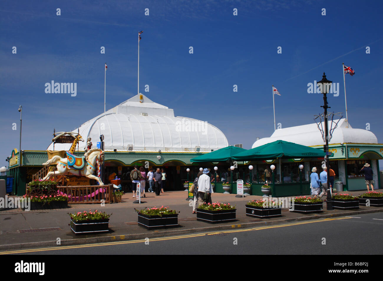 Burnham-On-mare Pier Foto Stock