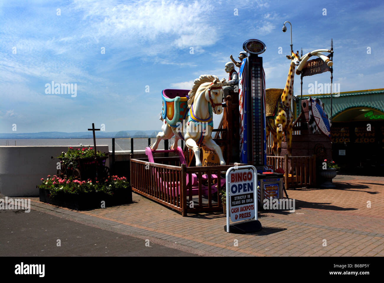 Burnham-on-sea Foto Stock