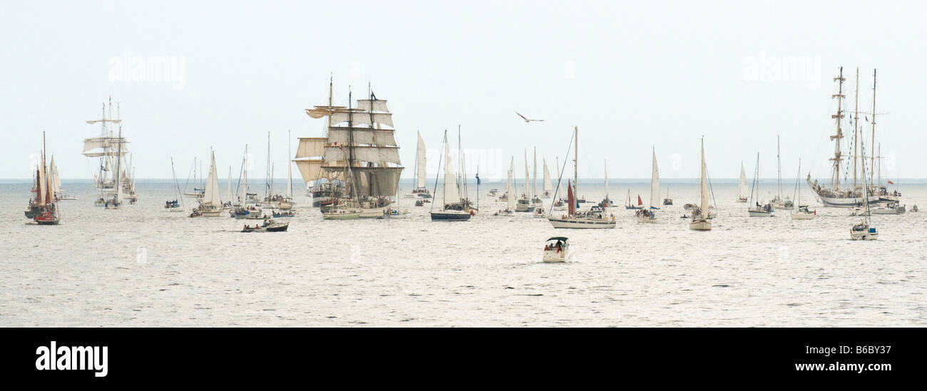 Funchal TALL SHIPS REGATTA, Falmouth, Cornwall, Regno Unito Foto Stock