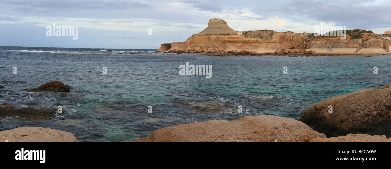 Xwejni bay, Gozo, Malta Foto Stock