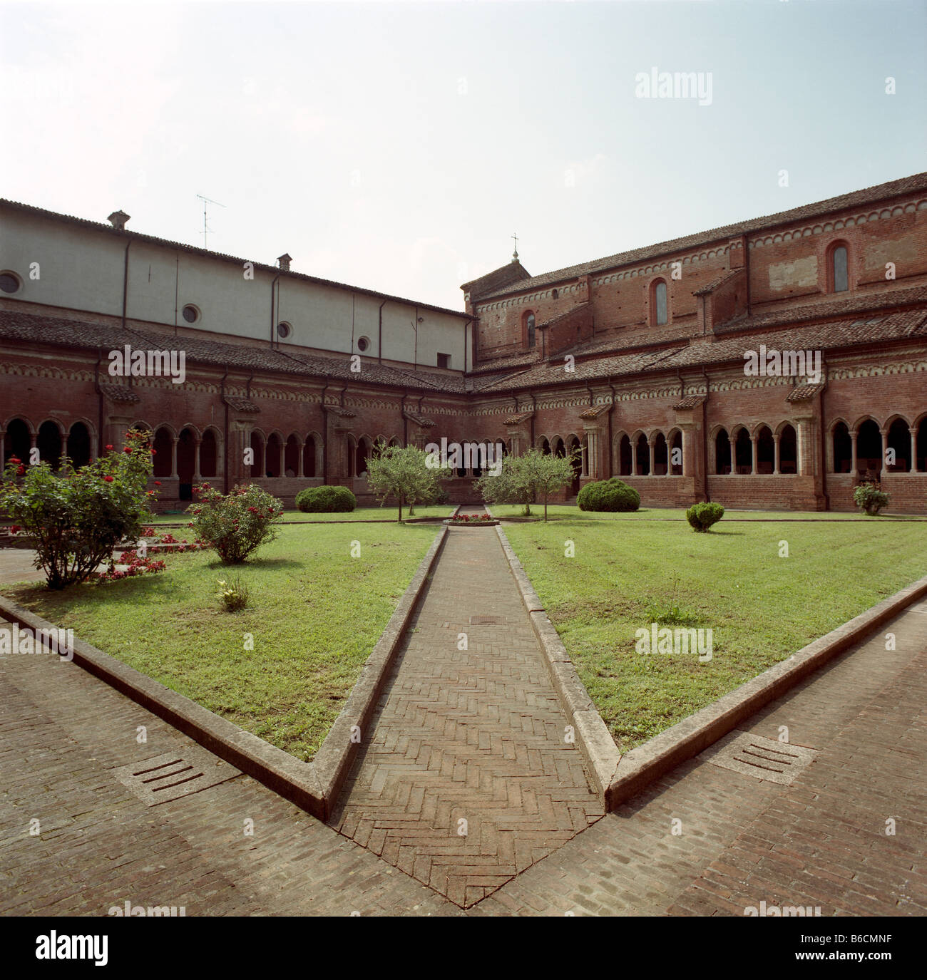 Di Chiaravalle della Colomba Abby Alseno Italia Foto Stock