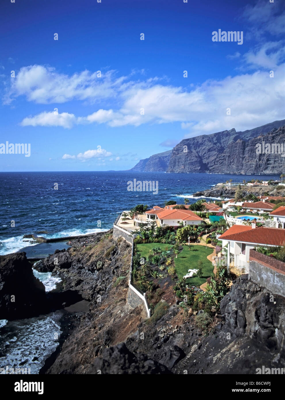 Spagna, Canarie, Tenerife, Puerto Santiago Foto Stock