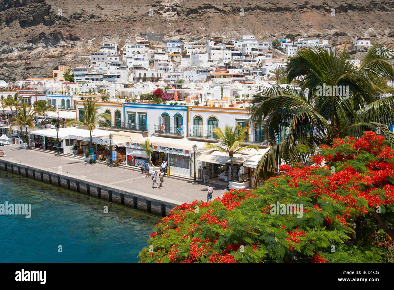 Gran Canaria: Puerto de Mogan Foto Stock