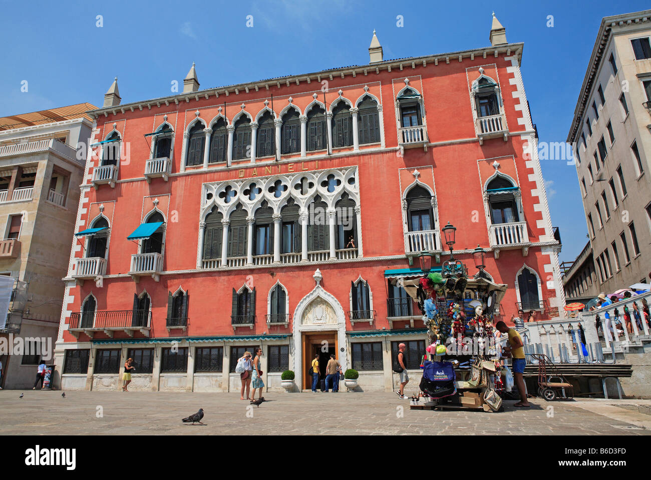 L'Italia, Venezia Hotel Danieli Foto Stock