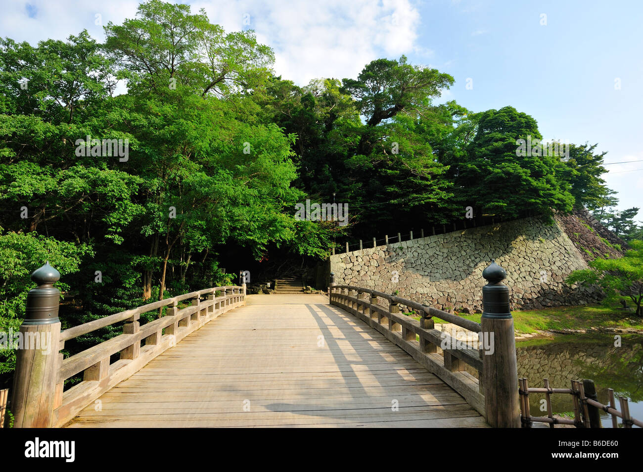 Matsue Castello, Matsue City, prefettura di Shimane, Honshu, Giappone Foto Stock