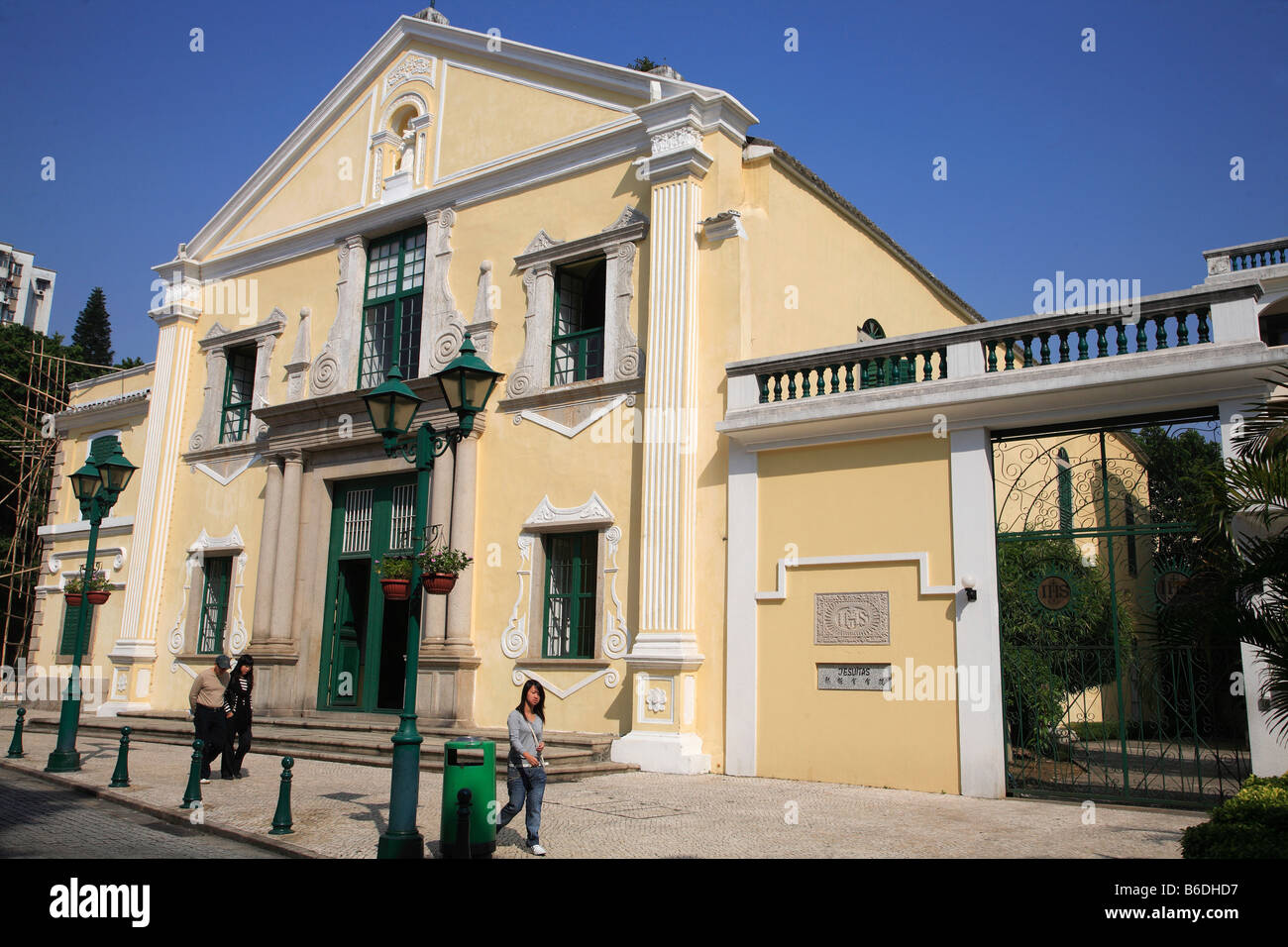 Cina Macao sant Agostino Chiesa Foto Stock