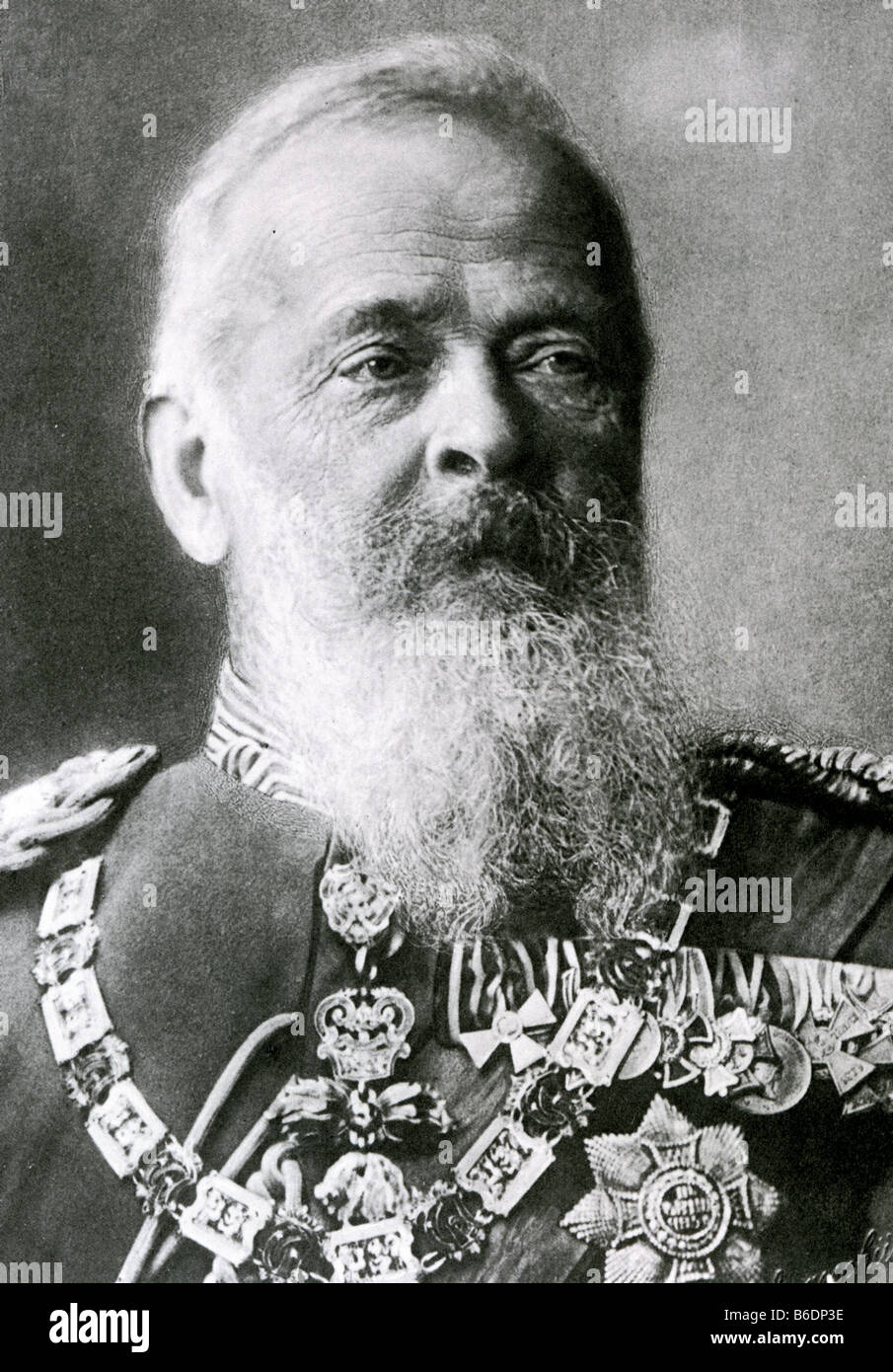 Il principe reggente Luitpold di Baviera 1821-1912 de fatto dominatore della Baviera a causa di malattia mentale dei suoi nipoti Ludwig II e ottone Foto Stock