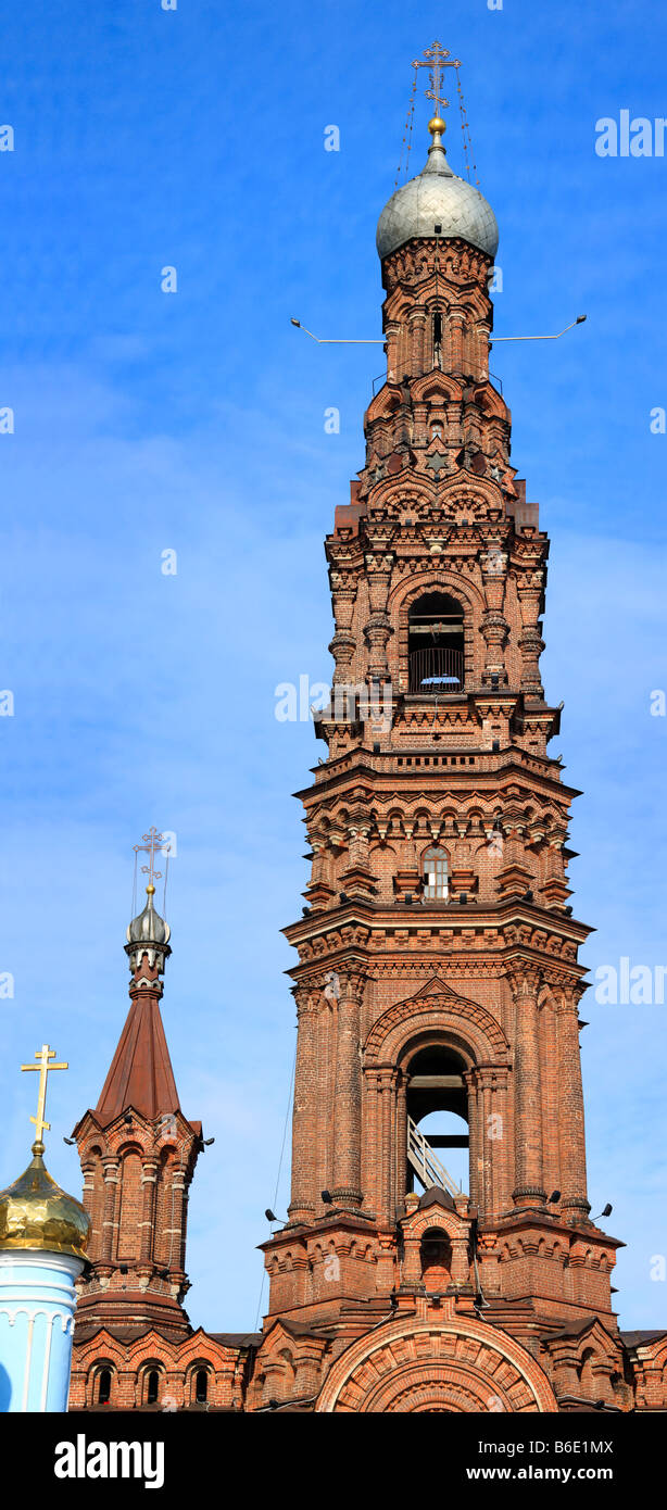 Alto campanile (XIX secolo), Kazan, il Tatarstan, Russia Foto Stock