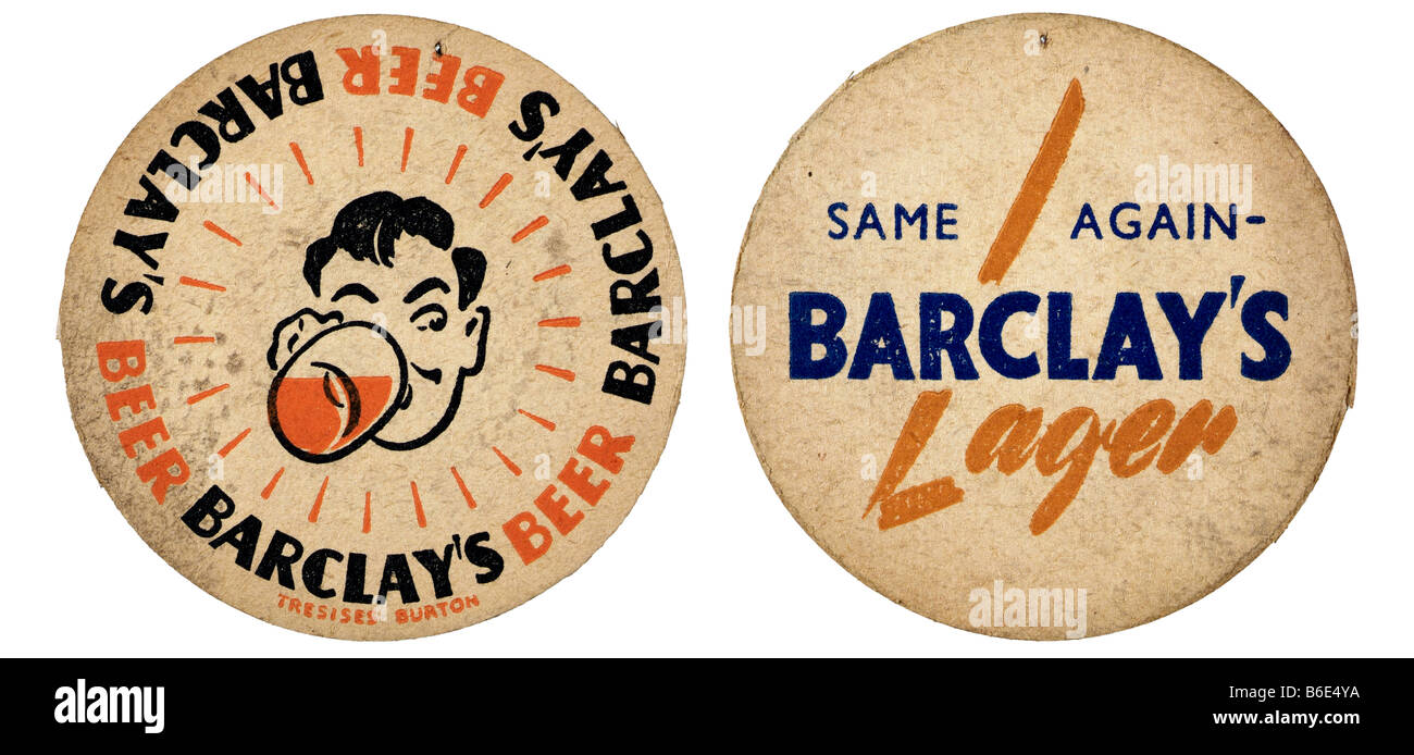 Barclays la birra più grandi di nuovo stesso Foto Stock