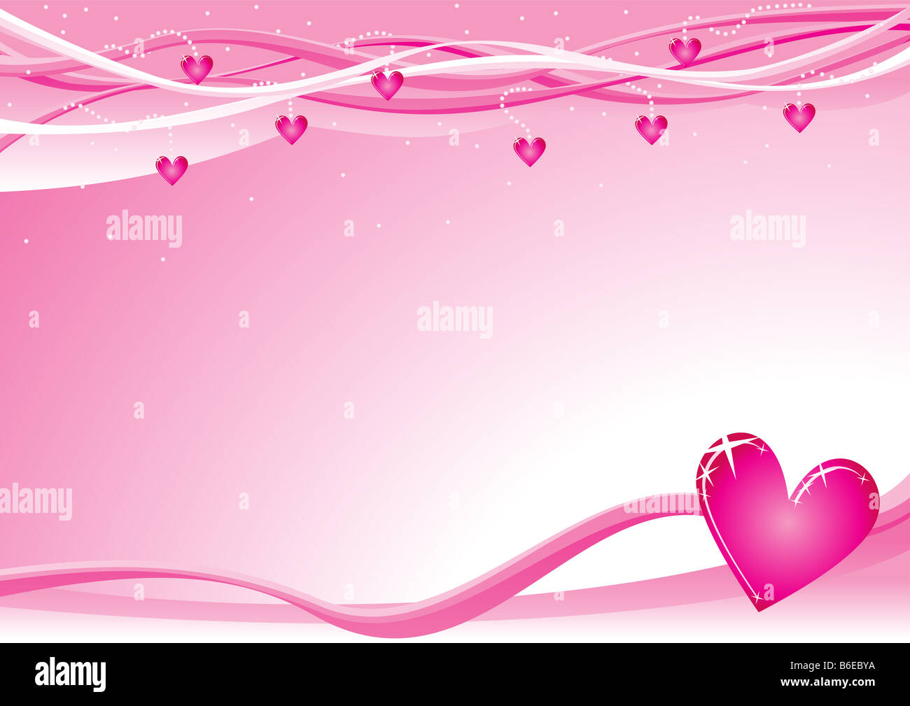 Sfondo di San Valentino Foto Stock