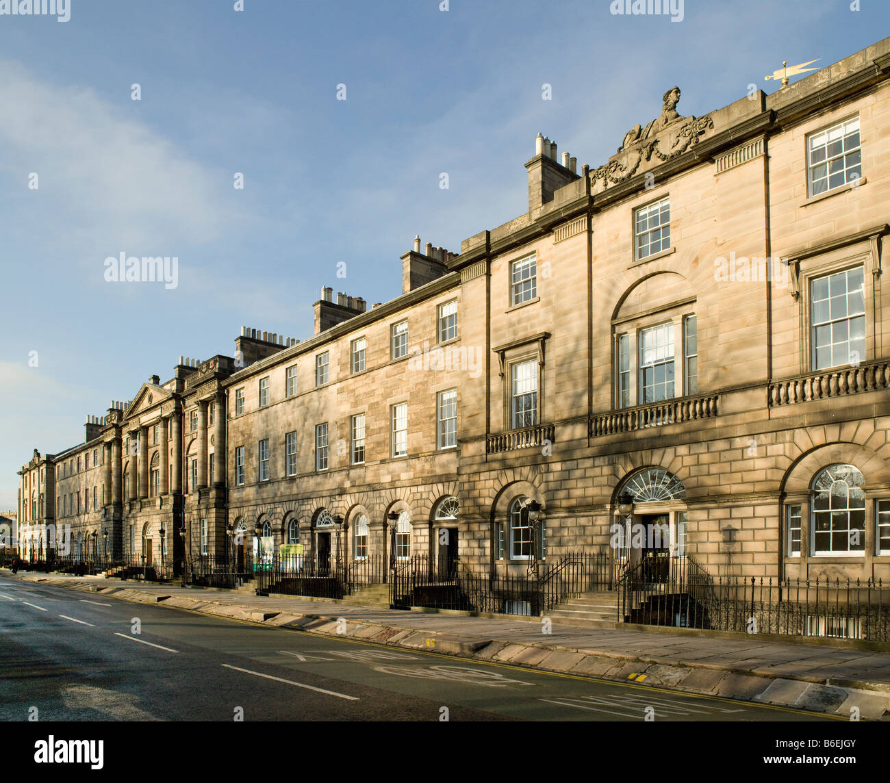 Charlotte Square Edinburgh Foto Stock